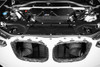 Eventuri Carbon air box lid with replacement Filters + Carbon scoops for 2020+ BMW F97 X3M | F98 X4M - EVE-FX34M-CF-INT