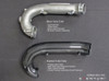 Eventuri Black Carbon Charge Pipe + V2 MAF for 2017+ Honda FK8 Civic Type R - EVE-FK8V2-CF-CHG
