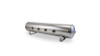 Air Lift Performance 4 Gal Alum Air Tank - (4) 1/4" face ports, (2) 3/8" end ports, & 1/4" drain port - 30" L x 6" D - Polished - 12957