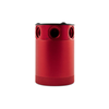 Mishimoto Compact Baffled Oil Catch Can, 3-Port - MMBCC-CBTHR-RD