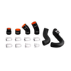 Mishimoto Ford Mustang EcoBoost Intercooler Pipe Kit, 2015+ Wrinkle Black - MMICP-MUS4-15WBK