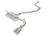 aFe Power Takeda 2" to 2-1/2" 304 Stainless Steel Cat-Back Exhaust System for 2011-2017 Lexus CT200h - 49-36047-P
