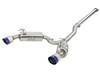 aFe Power Takeda 3" to 2-1/2" 304 Stainless Steel Cat-Back Exhaust System for 2008-2015 Mitsubishi Evo X - 49-36701-L