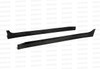 Seibon VR-style carbon fiber side skirts for 2008-2015 Mitsubishi Lancer EVO X - SS0809MITEVOX-VR