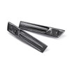Seibon Carbon fiber fender duct logo for 2009-2010 Nissan GTR - FDL0910NSGTR
