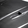 Seibon DS-style carbon fiber hood for 2009-2015 Nissan GTR - HD0910NSGTR-DS
