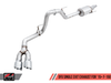 AWE 0FG Single Exit Exhaust for 15+ F-150 - 4.5 Chrome Silver Tips" - 3015-22066