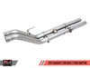 AWE 2 FG Exhaust for Gen 2 Ford Raptor (Performance H-Pipe) - 3020-11022