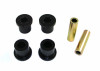 Whiteline Plus 97-05 Nissan Frontier D22 2WD Rear Spring Eye and Shackle Bushing