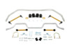 Whiteline Front and Rear Adj Swaybar Combo with Links & Locks 05-14 Ford Mustang S197