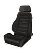 Recaro Classic LS Seat - Black Leather/Classic Corduroy