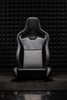 Recaro Cross Sportster ORV Passenger Seat - Black Naugahyde/Grey Vinyl