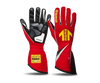 Momo Corsa R Gloves Size 9 (FIA 8856-2000)-Red