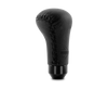 Momo Anatomico Shift Knob - Black Leather, Black Stitching ALBK1