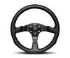 Momo Competition Steering Wheel 350 mm - Black AirLeather/Black Spokes