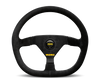 Momo MOD88 Steering Wheel 320 mm -  Black Suede/Black Spokes
