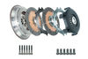 DKM Clutch 99-03 Audi A3 S3 Quattro MS Organic Twin Disc Clutch Kit w/ Flywheel