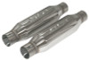 SLP Exhaust LoudMouth 2.5in Inlet / Outlet Bullet-Type Resonator