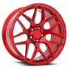 MRR FS1 Wheel - Candy Red Finish - 21x9 ET25 - 5x112