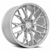 MRR GF5 Wheel - Silver Machine Face Finish - 20x10 ET25 - 5x112