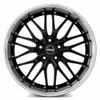 MRR GT1 Wheel - Black Machine Lip Finish - 18x9.5 ET40 - 5x112