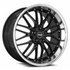 MRR GT1 Wheel - Black Machine Lip Finish - 19x9.5 ET40 - 5x114.3
