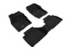3D Maxpider 17-20 Ford Fusion Elegant 1st 2nd Row - Floor Mat Set (Black)