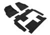 3D Maxpider 09-17 Chevrolet Traverse w Bench 2nd Row Elegant 1st 2nd 3rd Row - Floor Mat Set (Black)