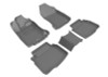 3D MAXpider 20-21 Subaru Legacy/Outback Kagu 1st Row Floormat - Gray