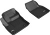 3D MAXpider 18-20 Jaguar E-Pace Kagu 1st Row Floormats - Black