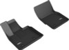 3D MAXpider 18-21 Alfa Romeo Stelvio / Stelvio Quadrifoglio Kagu 1st Row Floormats - Black