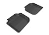 3D MAXpider 2012-2019 Volkswagen Passat Kagu 2nd Row Floormats - Black
