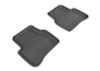 3D MAXpider 2006-2010 Volkswagen Passat Kagu 2nd Row Floormats - Black