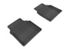 3D MAXpider 2011-2018 Audi A8L Kagu 2nd Row Floormats - Black