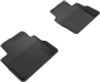 3D MAXpider 2017-2019 Volvo S90/V90 Kagu 2nd Row Floormats - Black