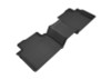 3D MAXpider 2018-2020 Toyota Camry Kagu 2nd Row Floormats - Black