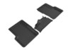 3D MAXpider 2015-2020 Jeep Renegade Kagu 2nd Row Floormats - Black