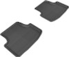 3D MAXpider 2015-2018 Volkswagen Golf Kagu 2nd Row Floormats - Black
