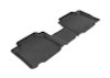 3D MAXpider 2007-2012 Hyundai Veracruz Kagu 2nd Row Floormats - Black