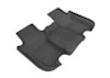 3D MAXpider 2009-2013 Honda Fit Kagu 2nd Row Floormats - Black