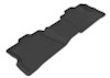 3D MAXpider 2006-2010 Ford Explorer Kagu 2nd Row Floormats - Black