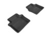 3D MAXpider 2007-2010 Chrysler Sebring Sedan Kagu 2nd Row Floormats - Black