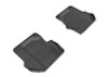 3D MAXpider 2005-2012 Porsche 911 997 Kagu 2nd Row Floormats - Black