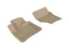 3D MAXpider 2007-2015 Audi Q7 Kagu 1st Row Floormat - Tan