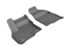 3D MAXpider 2017-2020 Chevrolet Bolt Ev Kagu 1st Row Floormat - Gray