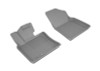 3D MAXpider 2018-2020 Toyota Camry Kagu 1st Row Floormat - Gray