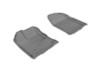 3D MAXpider 2007-2014 Ford Edge Kagu 1st Row Floormat - Gray