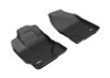 3D MAXpider 2016-2019 Toyota Prius C Kagu 1st Row Floormat - Black