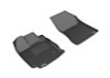 3D MAXpider 2013-2015 Toyota Venza Kagu 1st Row Floormat - Black