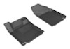 3D MAXpider 2013-2015 Nissan Altima Sedan Kagu 1st Row Floormat - Black